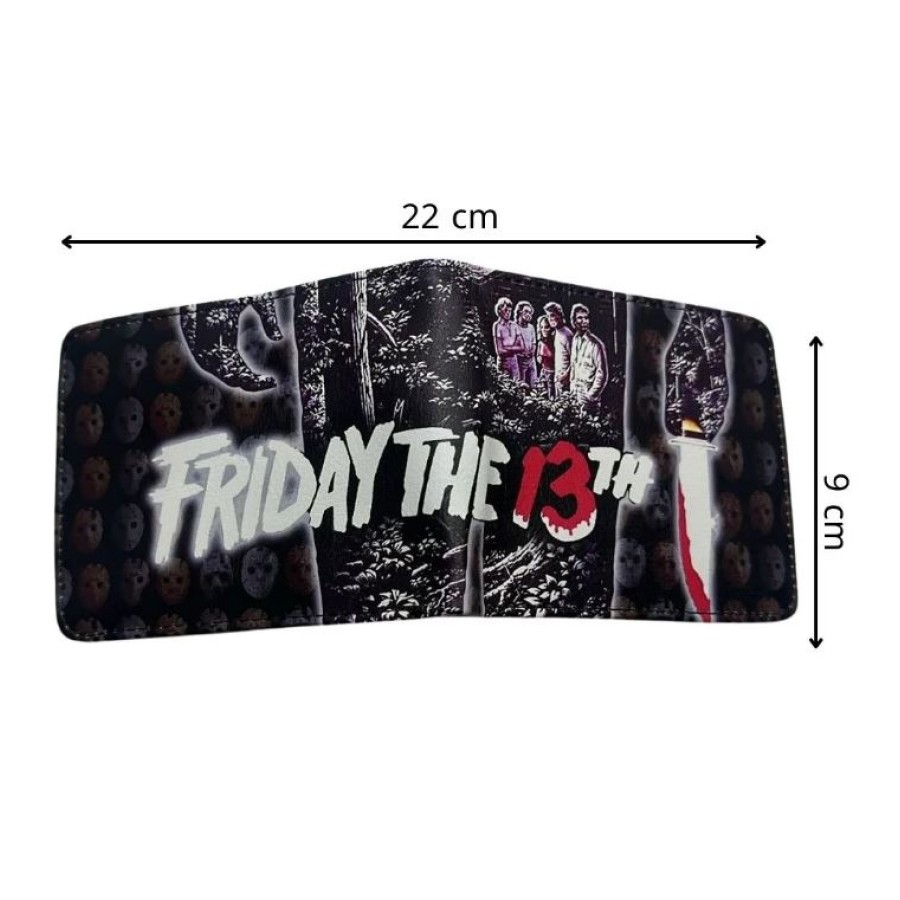 bioworld Friday the 13th Leather Wallet