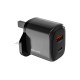 Porodo Dual Port Fast Charger Quick Charge + Power Delivery