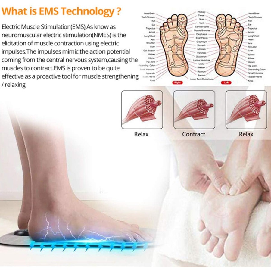 EMS Foot Massager - Rechargeable