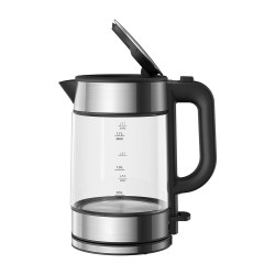 Emjoi  Electric Glass Kettle 1.7 Liters , 1500W Emjoi  Electric Glass Kettle 1.7 Liters , 1500W
