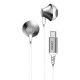 ROCKET EP06 Type-C Wired Earphone - White