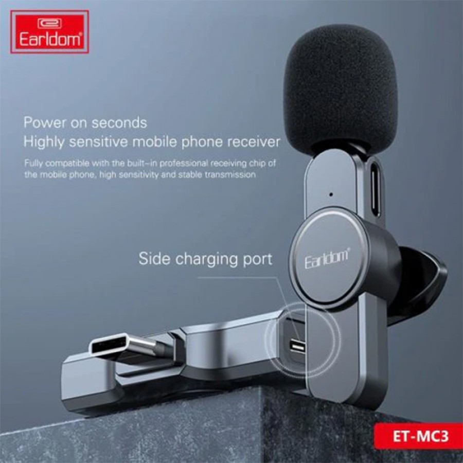 Earldom MC3C Wireless Microphone Type-C MC8C