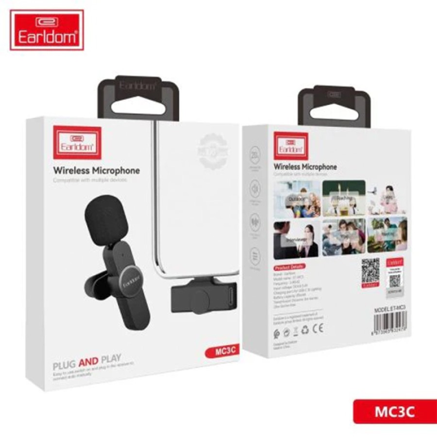 Earldom MC3C Wireless Microphone Type-C MC8C