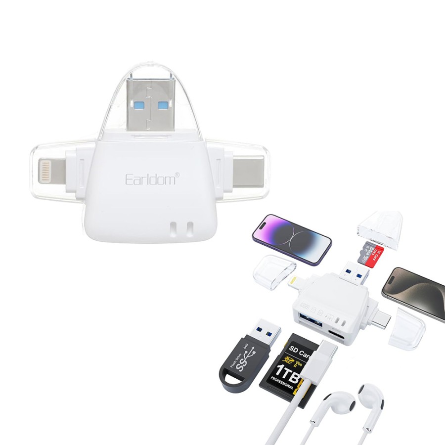 Earldom 5 in1 OTG Card Reader OT95