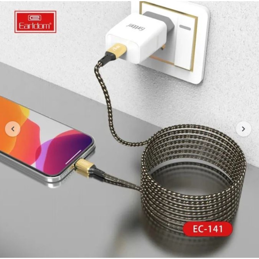 EARLDOM USB-C fast Cable USB-C to USB-C 60W 5M (EC-141C)