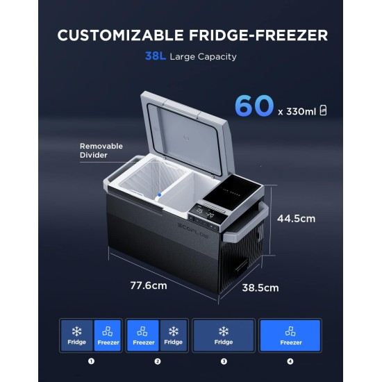 EcoFlow - GLACIER Portable Refrigerator