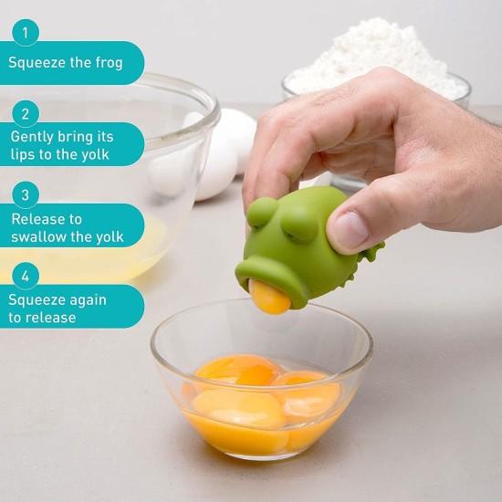 Egg Frog  Silicone Egg Yolk Separator