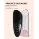 Electric Silicon Face Cleansing Brush, Sonic Facial Scrubber - Black