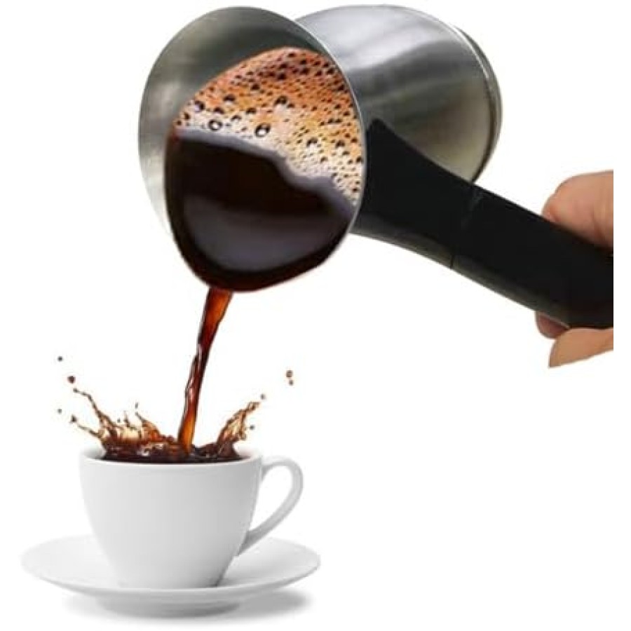 Emjoi Stainless steel electric turkish coffee maker 600W Emjoi Stainless steel electric turkish coffee maker 600W