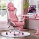 Brosloth Ergonomic Gaming Office Chair for Work from Home with Lumbar Support - Pink Brosloth Ergonomic Gaming Office Chair for Work from Home with Lumbar Support - Pink