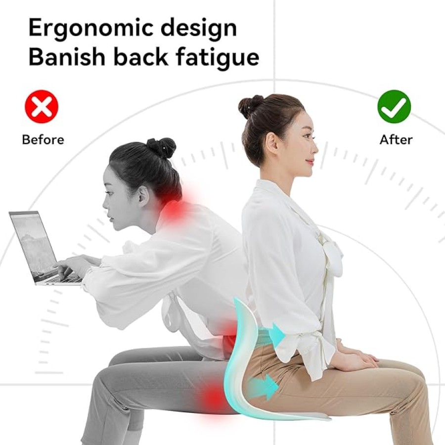 Ergonomic Office Home Cushion Lumbar Support Seat