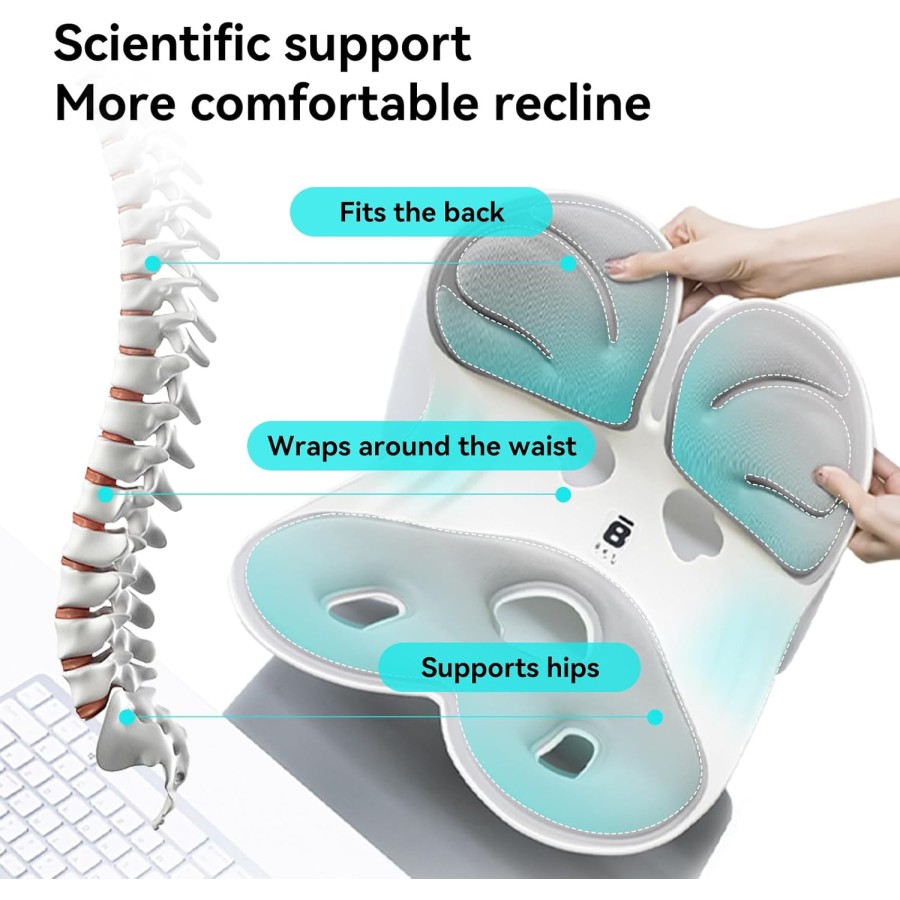 Ergonomic Office Home Cushion Lumbar Support Seat