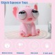 Eye popping Stitch Squich Fidget Stress Relief - Pink