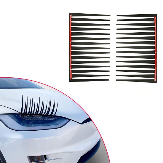 Car Eyelashes for Headlights 2PCS