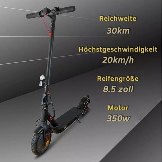 Zwheel E9Max Foldable Electric Scooter , Max Speed 30 Km, Wheel Size 10 inch , Motor Power 400W