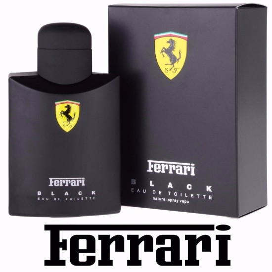 FERRARI -BLACK -EDT -125ML-MAN