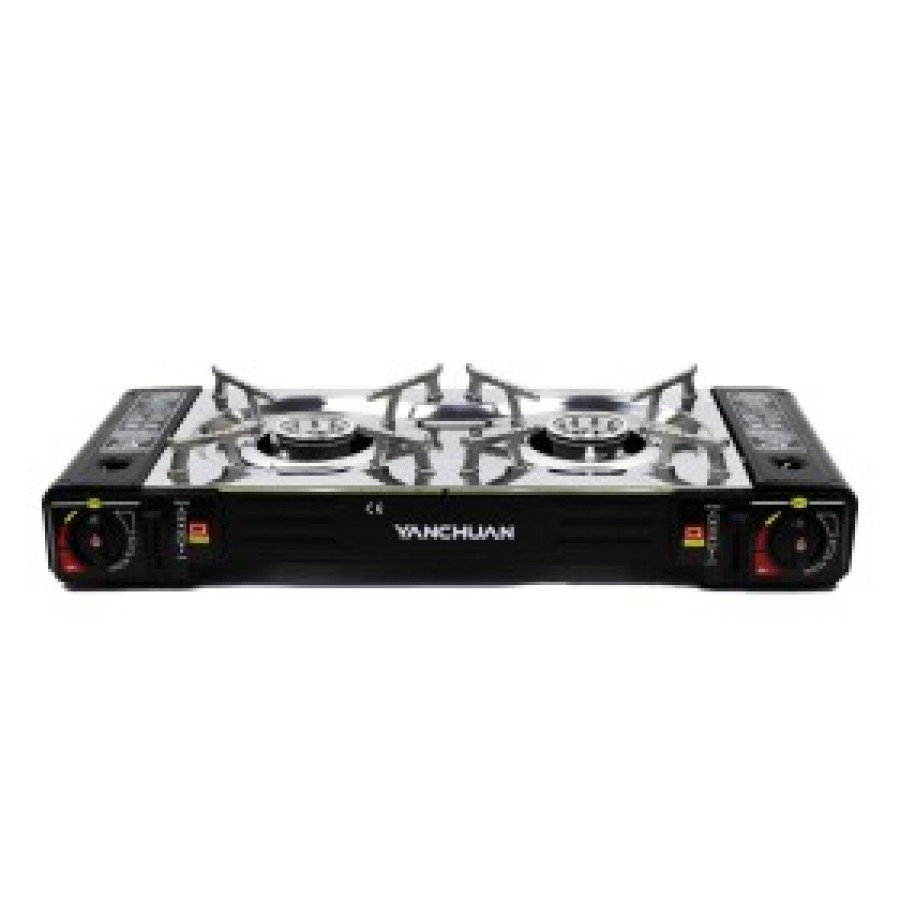 Gaskocher Light Weight Double Burner Portable Gas Stove