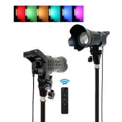 FSD-168 RGB Studio Light Spotlight Color Adjustment for photography With Stand