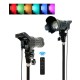 FSD-168 RGB Studio Light Spotlight Color Adjustment for photography With Stand