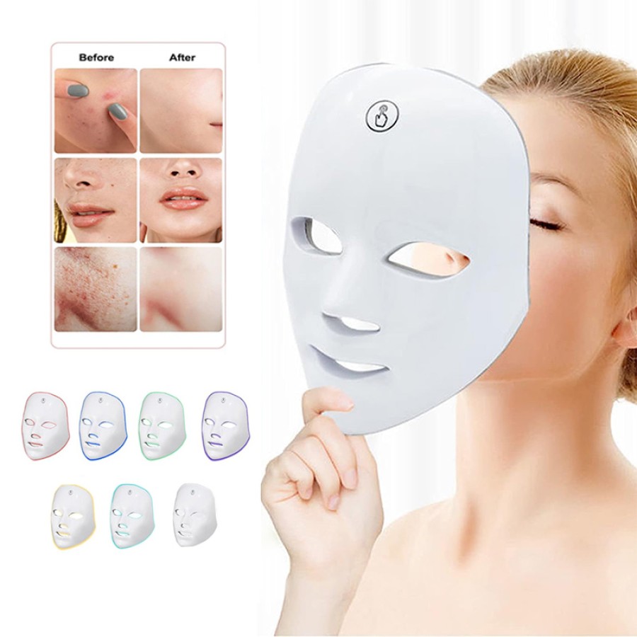 Facial Beauty Light Therapy LED Face Mask Device Facial Beauty Light Therapy LED Face Mask Device