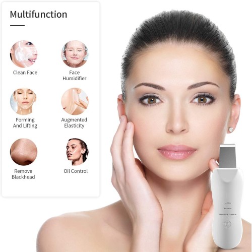 Ultrasonic Facila Blackhead Skin Scrubber