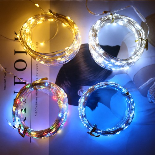 Fairy Lights USB Decorative Light With Remote - (White Light)