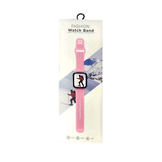 Faishon Watch Silicon Band 42/ 44/45mm - Pink