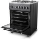 Ferre 60*60 full gas free standing cooker, 4 Burners Stainless Steel Full Safety