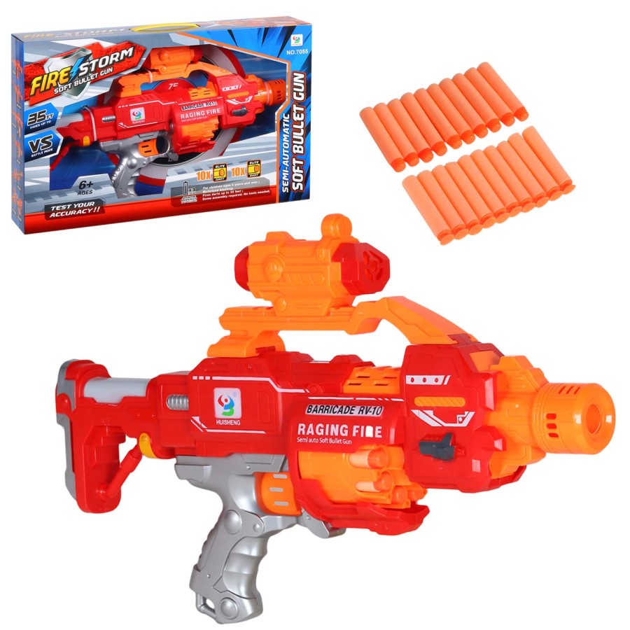 Fire Storm Soft Bullet Shooting Gun KWT