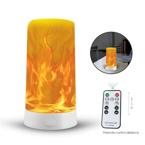 LED Smart Flame Lamp with Remote