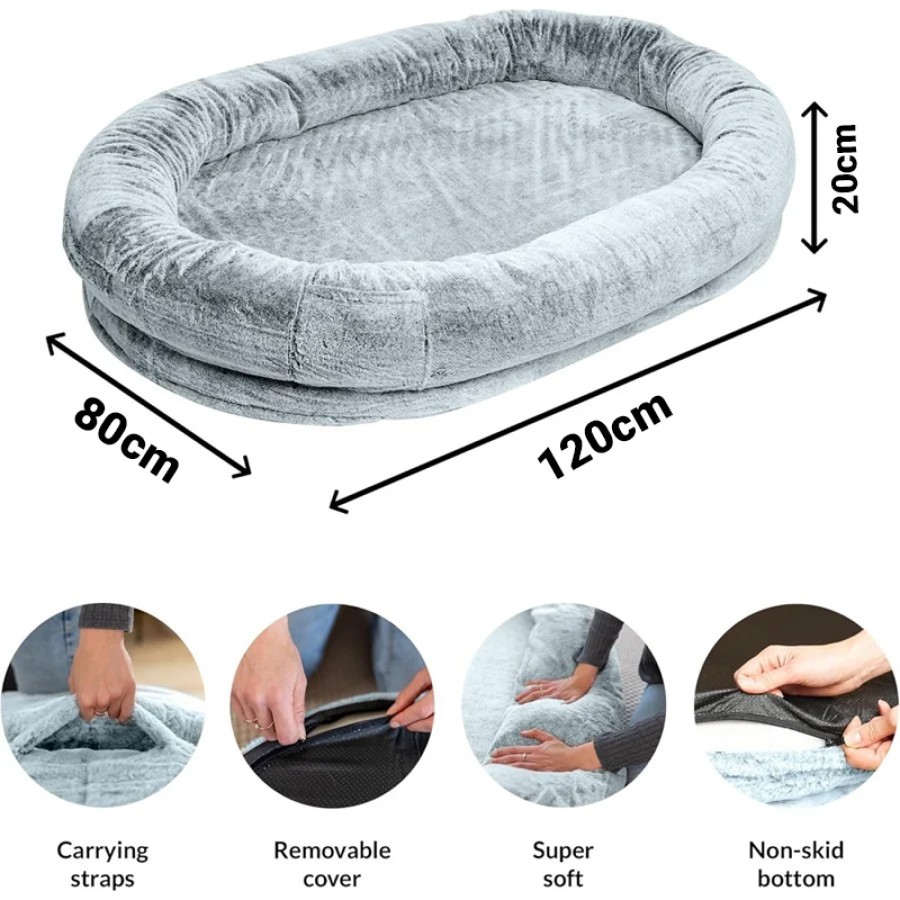 Fluffy Comfy Bed (120X80CM)