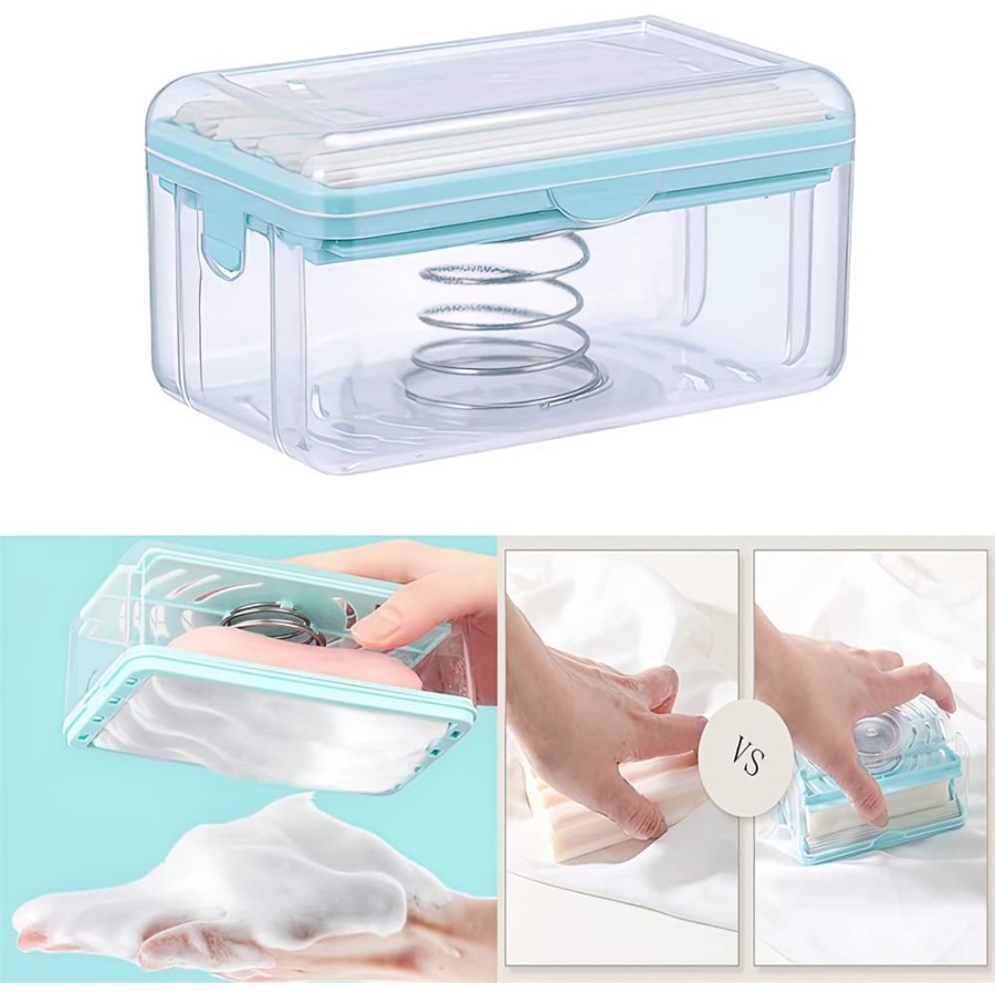 Foaming Soap Holder Box cleaning Clothes