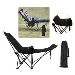 Folding Camping Chair with Foot Rest  Folding Camping Chair with Foot Rest