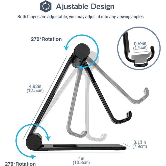 Aluminum Foldable Phone Holder Stand