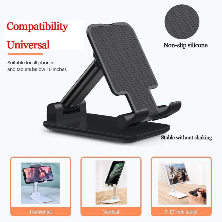 Folding Desktop Stand Holder for Mobile Phones and Tablets Stand