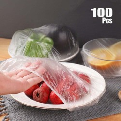 Disposable Food Cover 100Pcs Disposable Food Cover 100Pcs