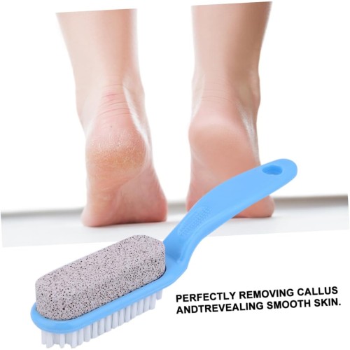 Foot Pumice Stone With Cleaning Brush