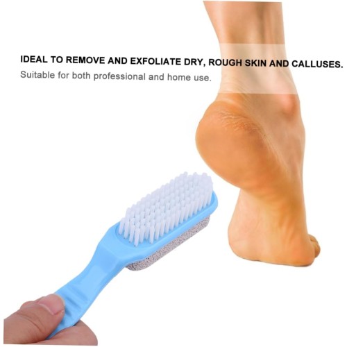 Foot Pumice Stone With Cleaning Brush