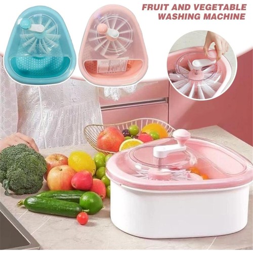 Fruit Vegetable Spin Cleaner Bucket