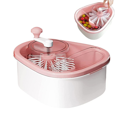 Fruit Vegetable Spin Cleaner Bucket