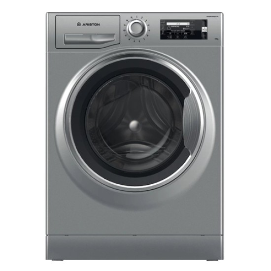 Ariston Washing machine 11KG Natis (ACTIVE CARE), Silver, LCD, Inverter