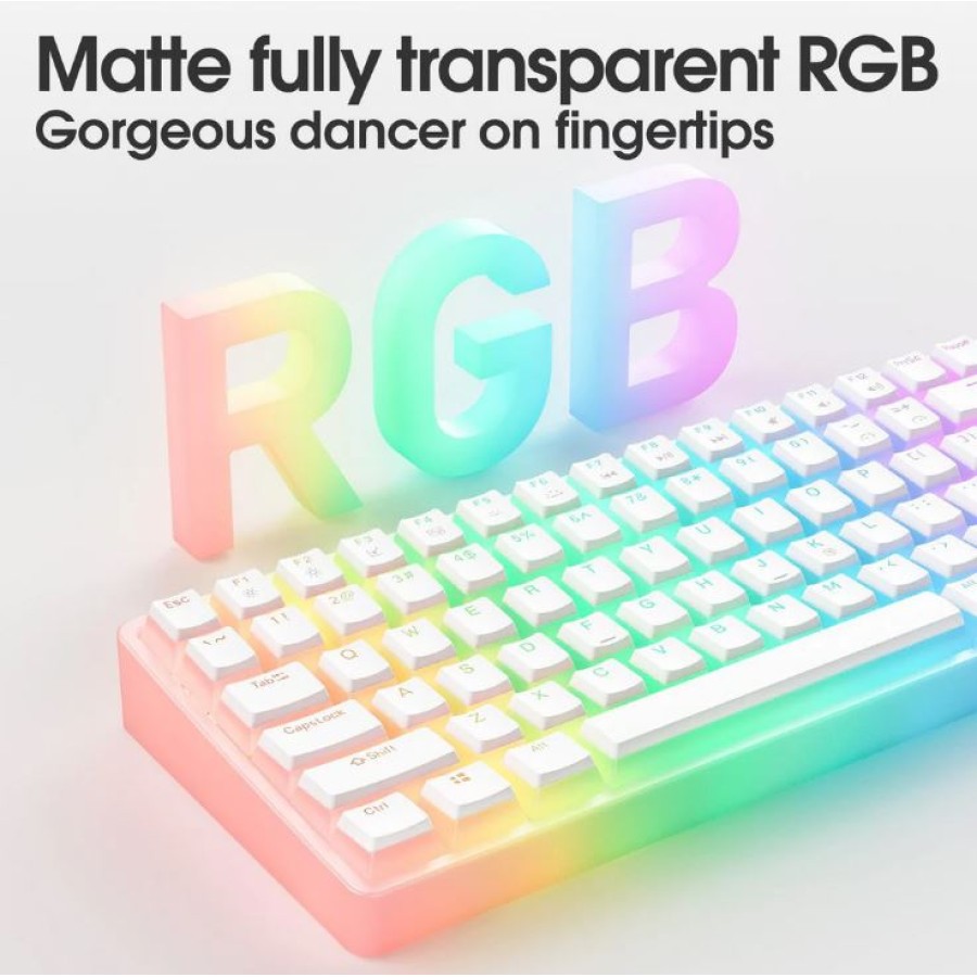 ONIKUMA G30 Wired Mechanical Keyboard – 84 Keys