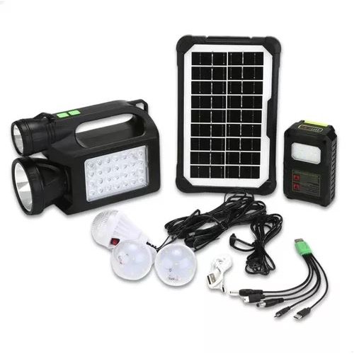 Portable Solar Power System for Camping 28 LEDs