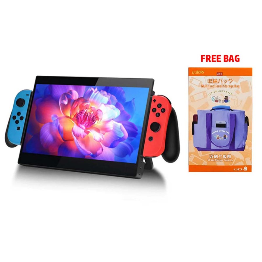 Nintendo Switch G-STORY 10.1 Portable Monitor + Free Premium Carry Bag