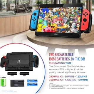 Nintendo Switch G-STORY 10.1' Portable Monitor + Free Premium Carry Bag