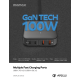 Momax OnePlug 100W 4-Port Desktop Charger - Grey