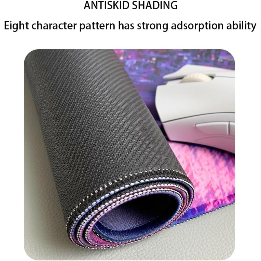 Gamer king Light Pink Marble Texture Mouse Pad XXL (90x40cm)