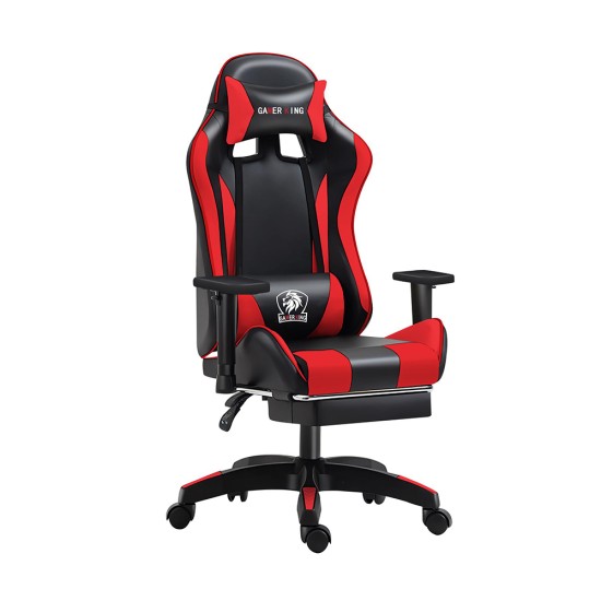 Gamer King Series Premium Ergonomic Gaming Chair - Red