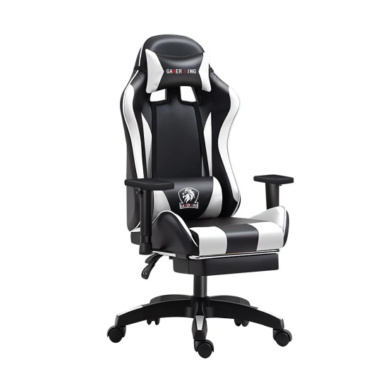 Gamer King Series Premium Ergonomic Gaming Chair - White