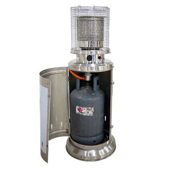 Stainless Steel Heater with Gas Hose and Regulator JN-T001